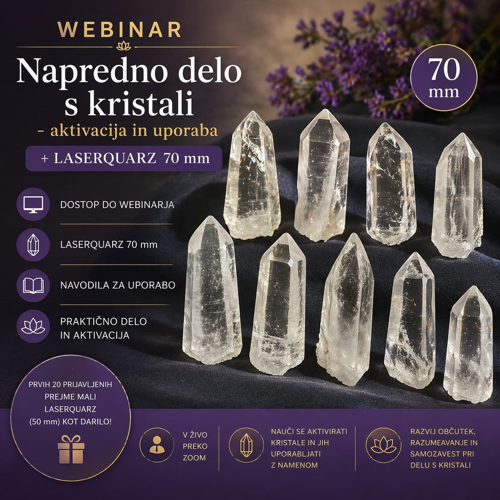 Webinar: Napredno delo s kristali – aktivacija in uporaba