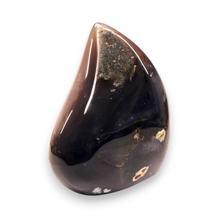 Druzy ahat – kristal z iskrivim sijajem