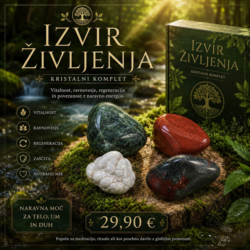 Izvir življenja – Kristalni komplet