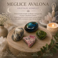 Meglice Avalona – Mistični kristalni komplet